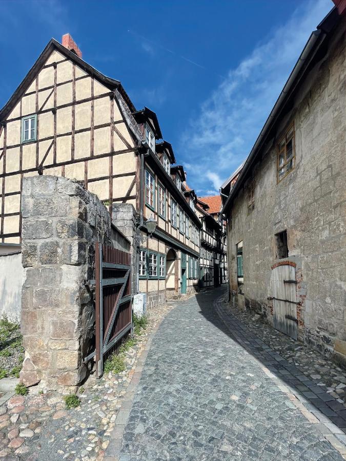 Ferienhaus Schuhhof クヴェードリンブルク エクステリア 写真