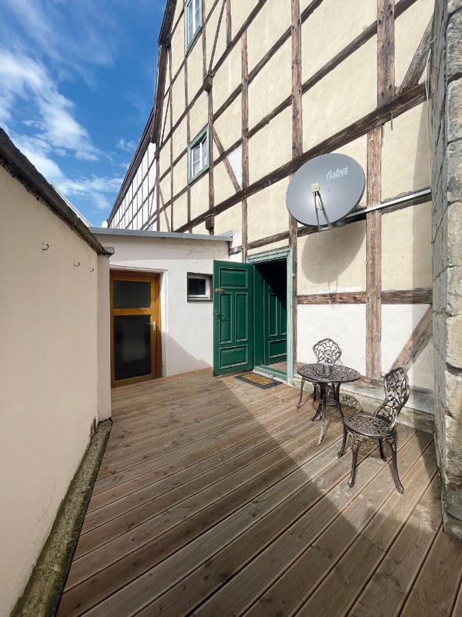 Ferienhaus Schuhhof クヴェードリンブルク エクステリア 写真